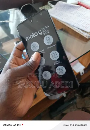 Motorola Moto G Stylus 5G (2022) 128 GB Black