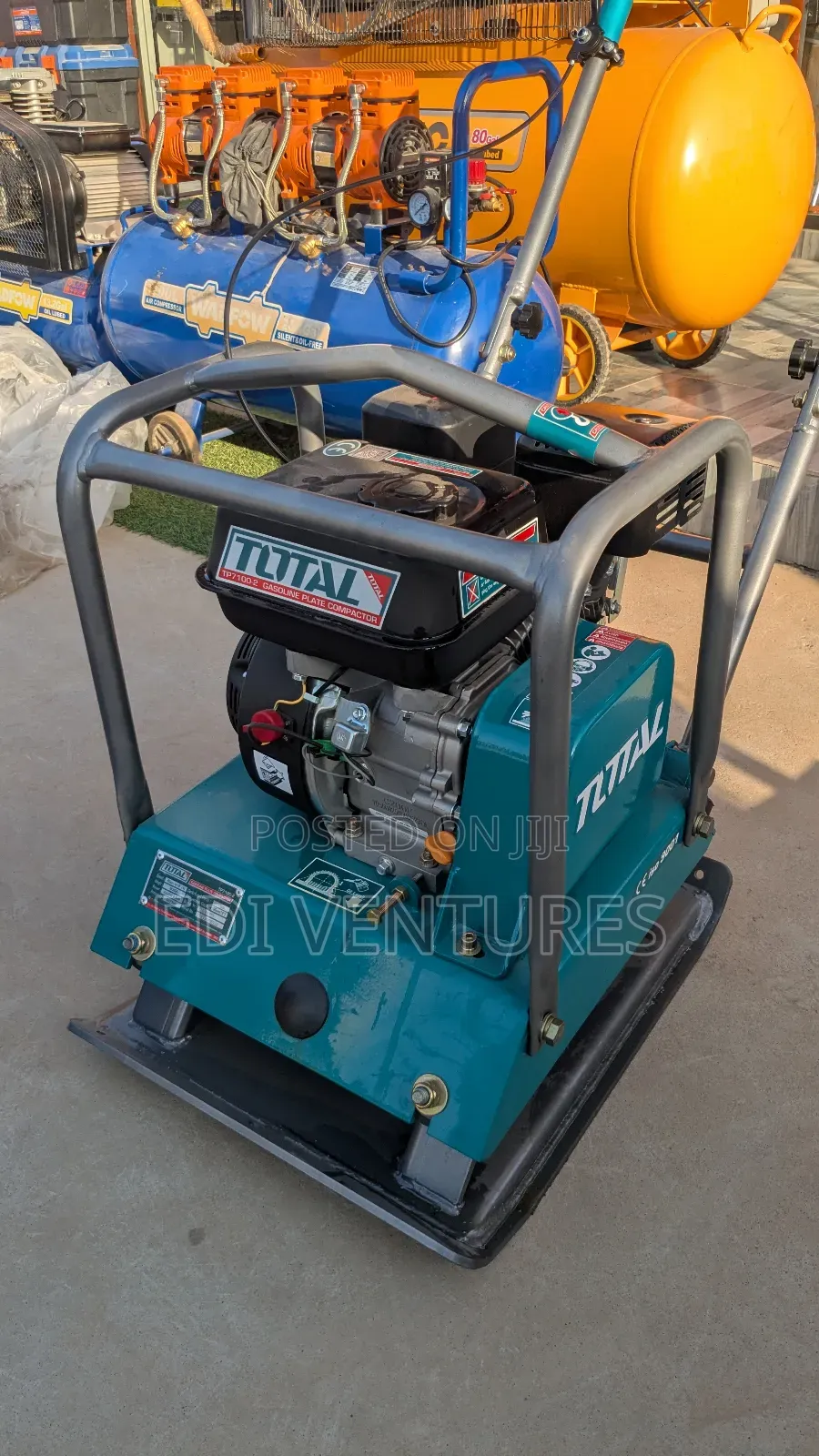 Total Gasoline Plate Compactor