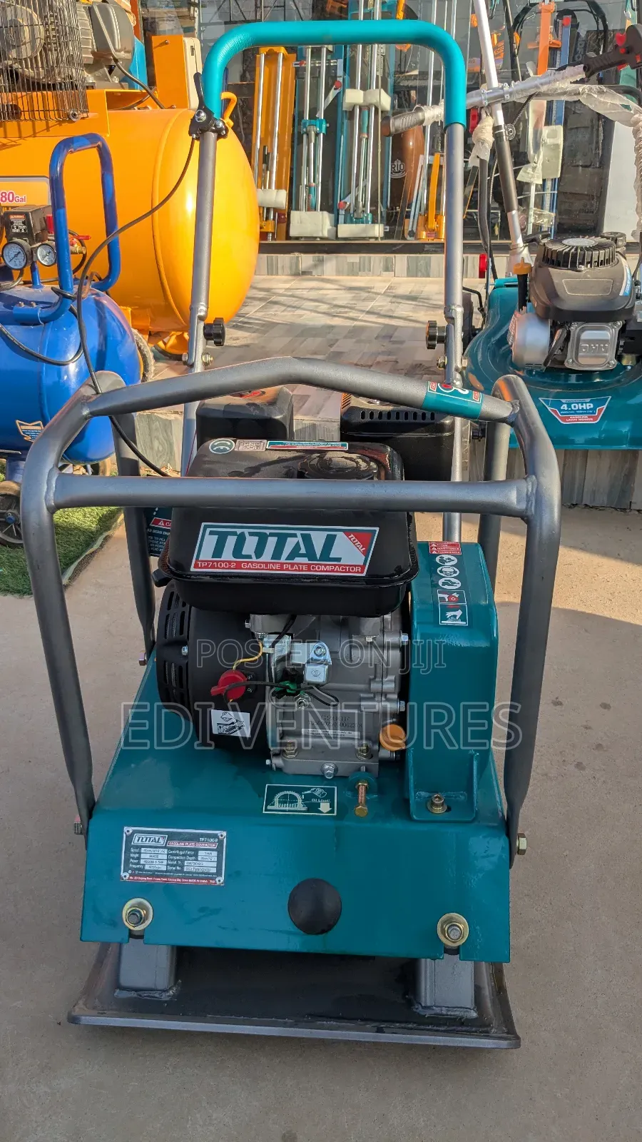 Total Gasoline Plate Compactor
