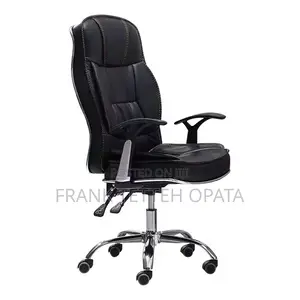 Ergonomic Leather Executive Office Chair