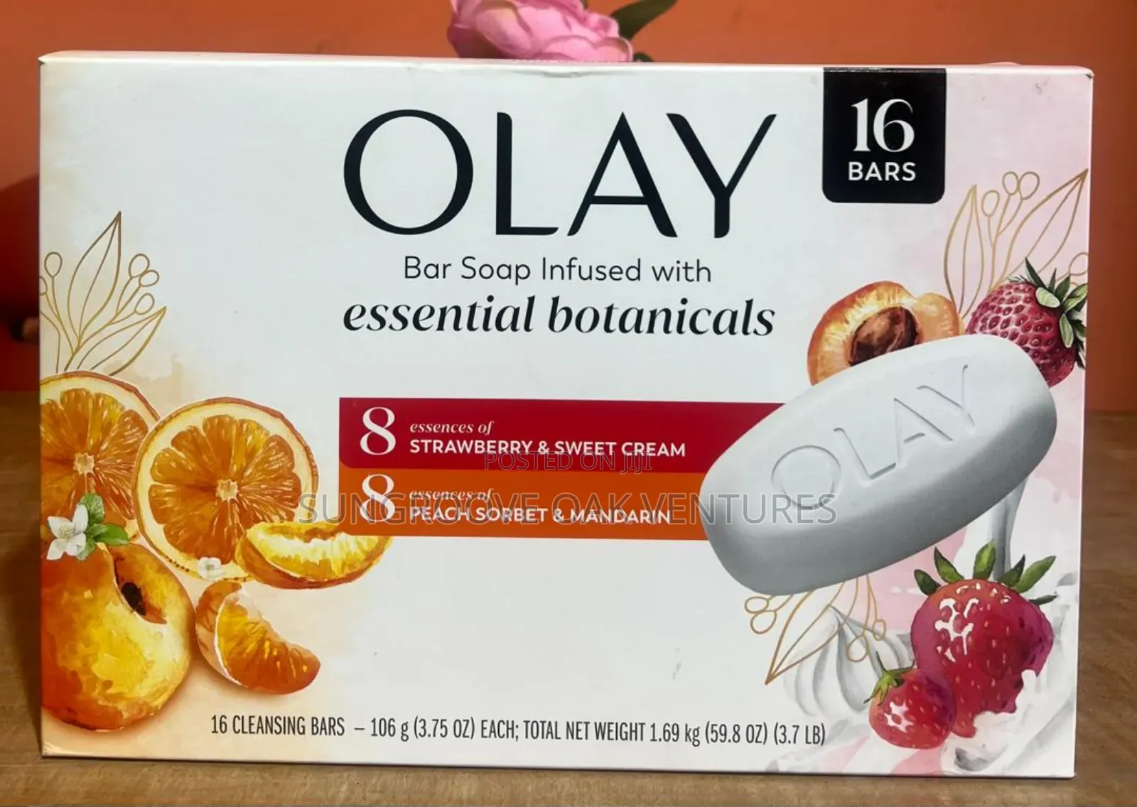 Olay Essential Botanical Moisturizing Bar Soap 16cts