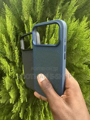 Vegan Leather Case for iPhone 17 Pro Max With Carbon Fiber Insert,