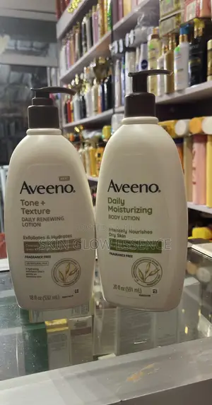 Aveeno Body Lotion-Tone+Texture and Moisturizer