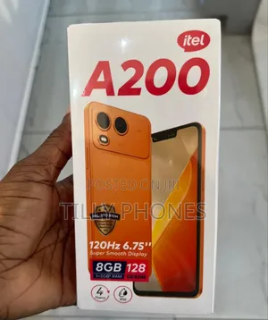 New Itel A200+ 128 GB Blue