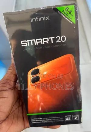 New Infinix Smart 20 64 GB Black