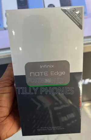 New Infinix Note Edge 256 GB Black