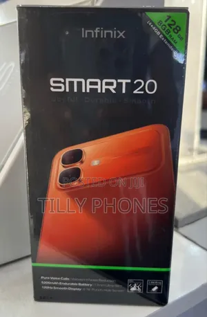 New Infinix Smart 20 128 GB Blue