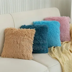 Removable Fluffy Throw Pillows