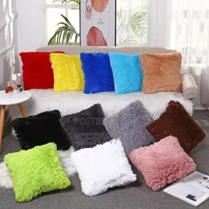Removable Fluffy Throw Pillows