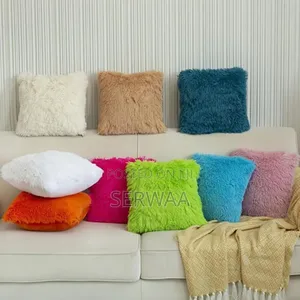 Removable Fluffy Throw Pillows