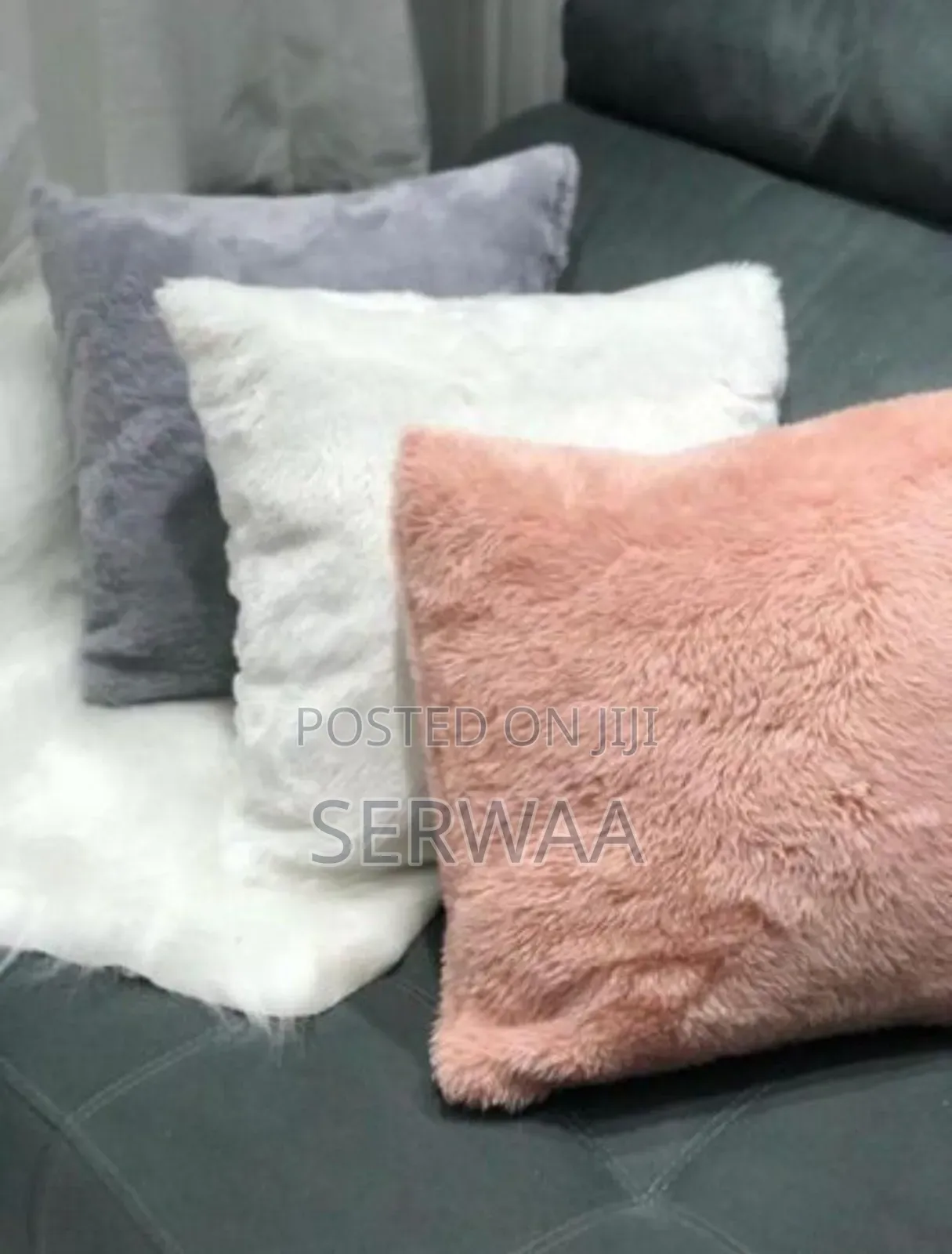 Removable Fluffy Throw Pillows