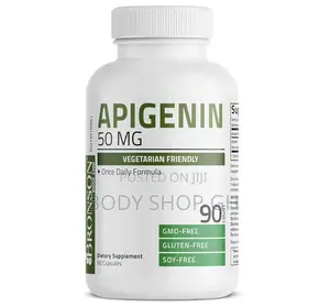Bronson Apigenin 50mg Apium Graveolens Once Daily Formula, 90 Capsules