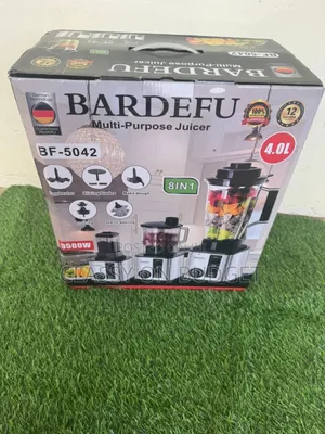 Barfedu 8 in 1 Blender With Stainless Steel Base