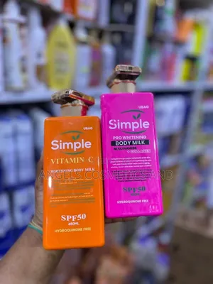 Simple Pro Lightening Body Lotions