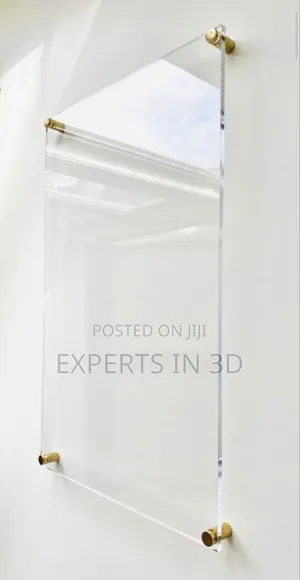 Acrylic Office Label