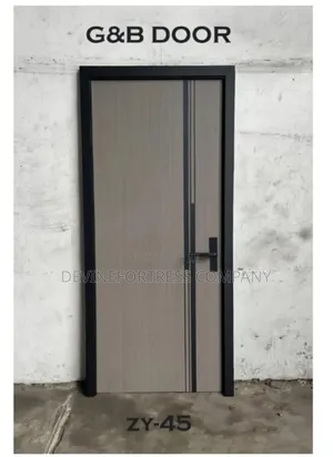 High Quality GNB Bedroom Doors With Black Frames(( Very Strong))