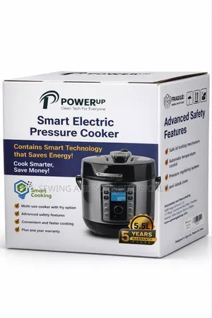 Up Energy 5.5 Smart Electric Pressure Cooker With 5 Years Warranty!