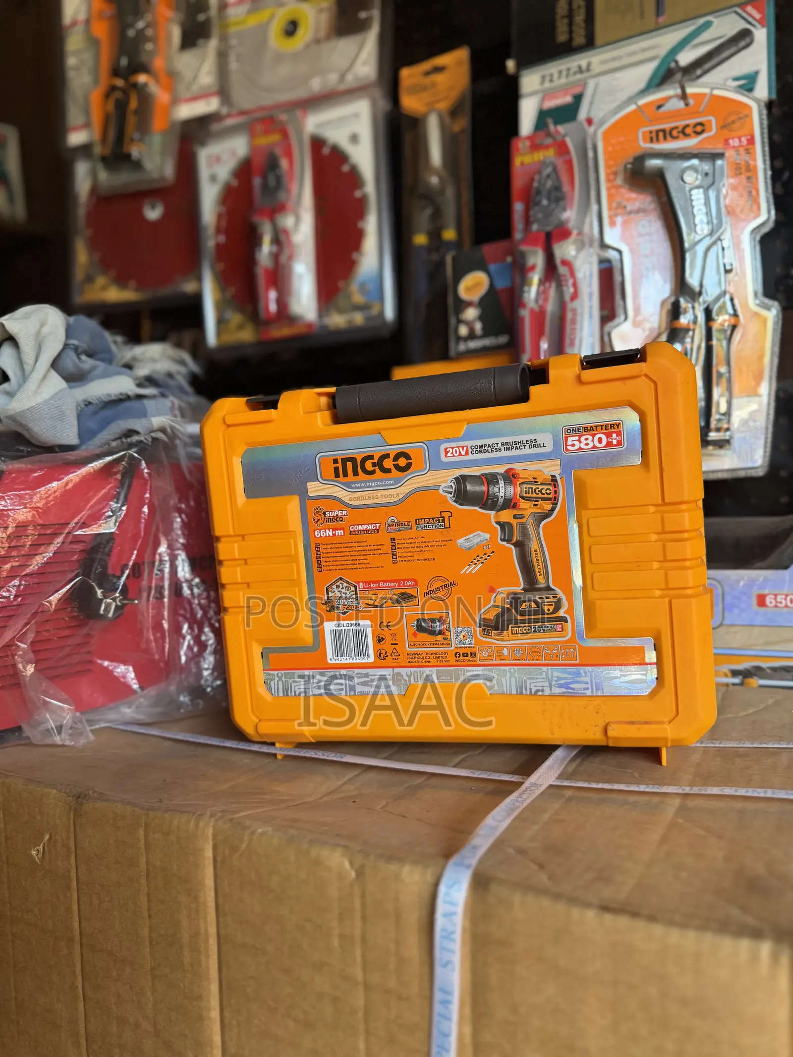 Compact Brushless Impact Drill