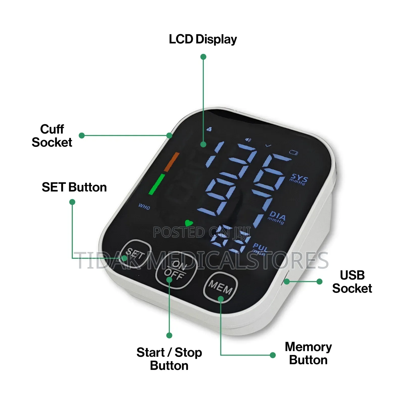 Chargeable So4 Bp Machine/ Monitor