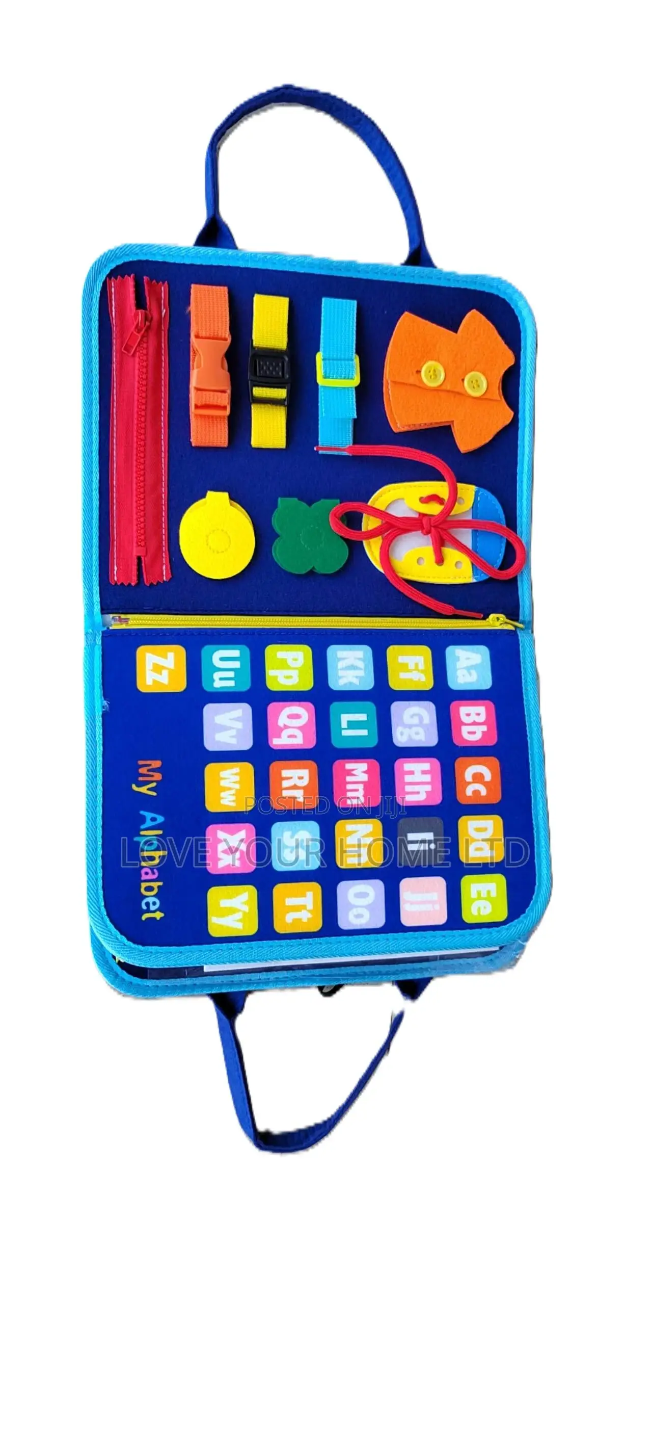 Kids Learning Activity Book–Alphabets, Numbers, Shapes Life Skills