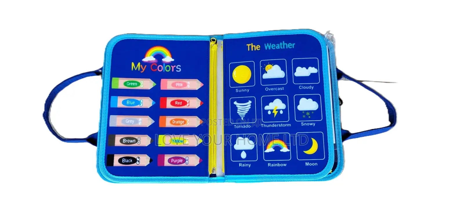 Kids Learning Activity Book–Alphabets, Numbers, Shapes Life Skills