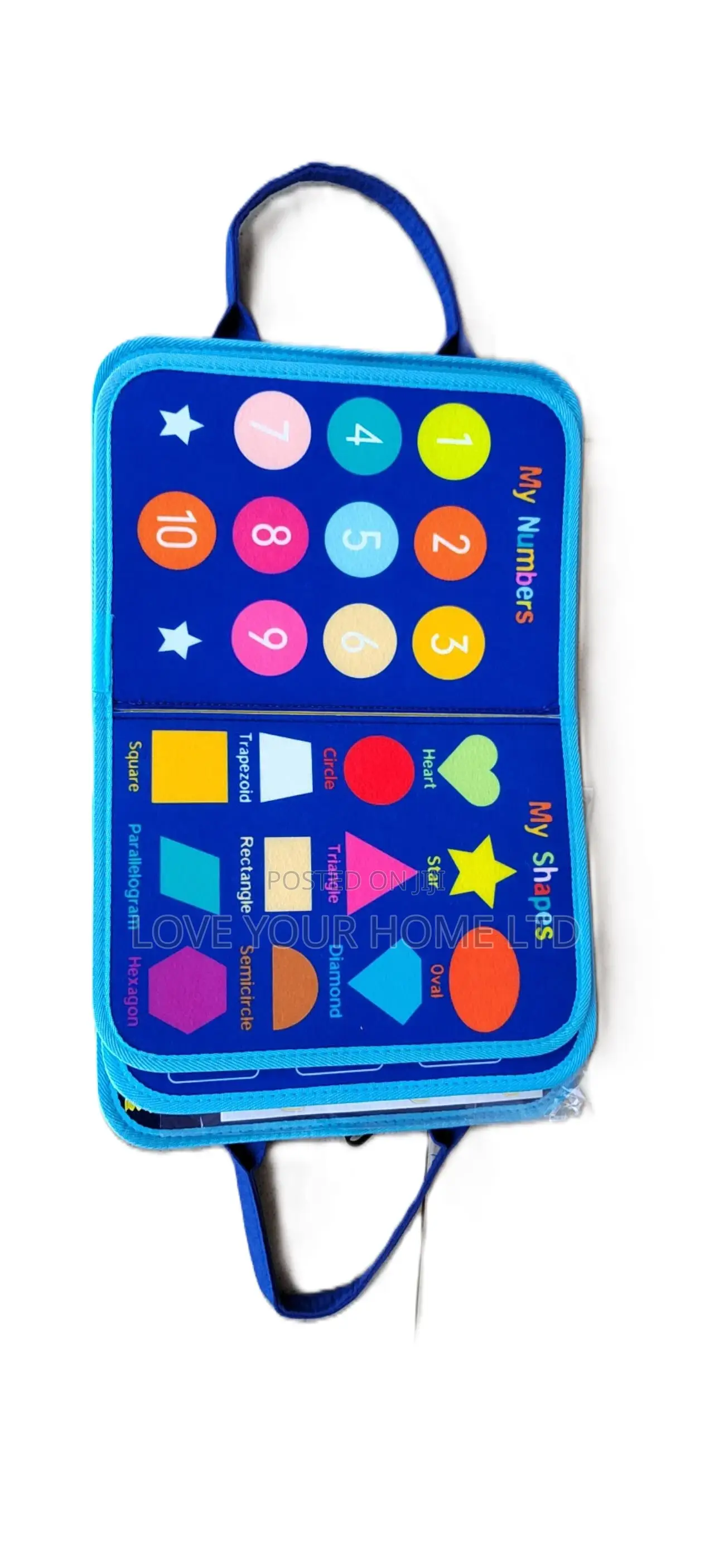 Kids Learning Activity Book–Alphabets, Numbers, Shapes Life Skills