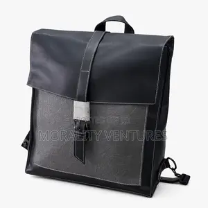 Trendy Unisex Leather Backpack