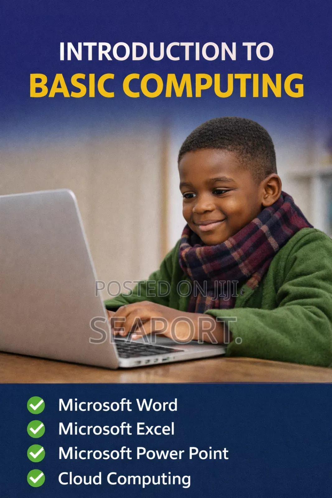 3 Months Course. In Basic Computing