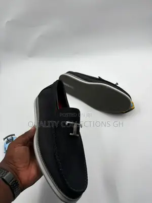 Tods Black Loafers
