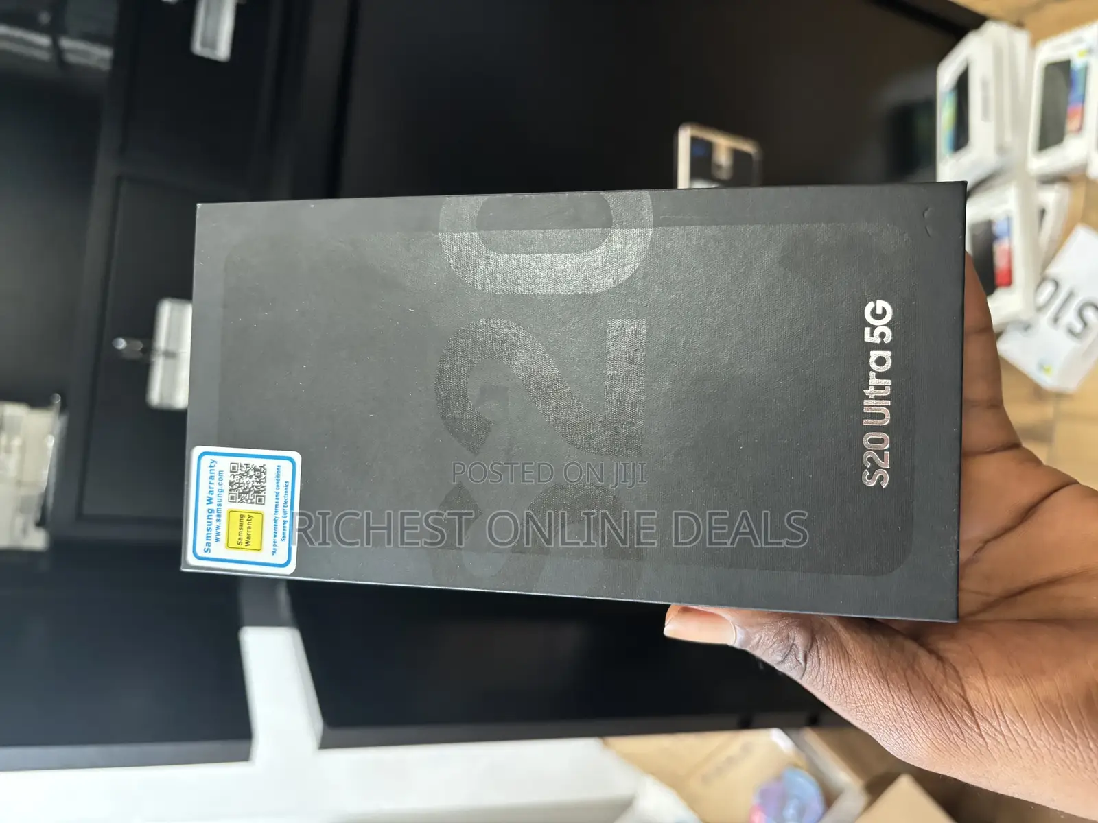 New Samsung Galaxy S20 Ultra 5G 128 GB Black