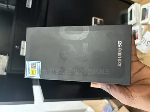 New Samsung Galaxy S20 Ultra 5G 128 GB Black