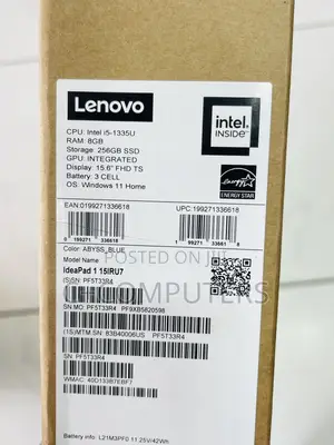 New Laptop Lenovo IdeaPad 1 8GB Intel Core i5 SSD 256GB