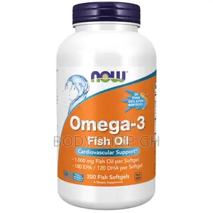Now Omega-3 180 Epa / 120 Dha Cardiovascular Support*, 200 Softgels