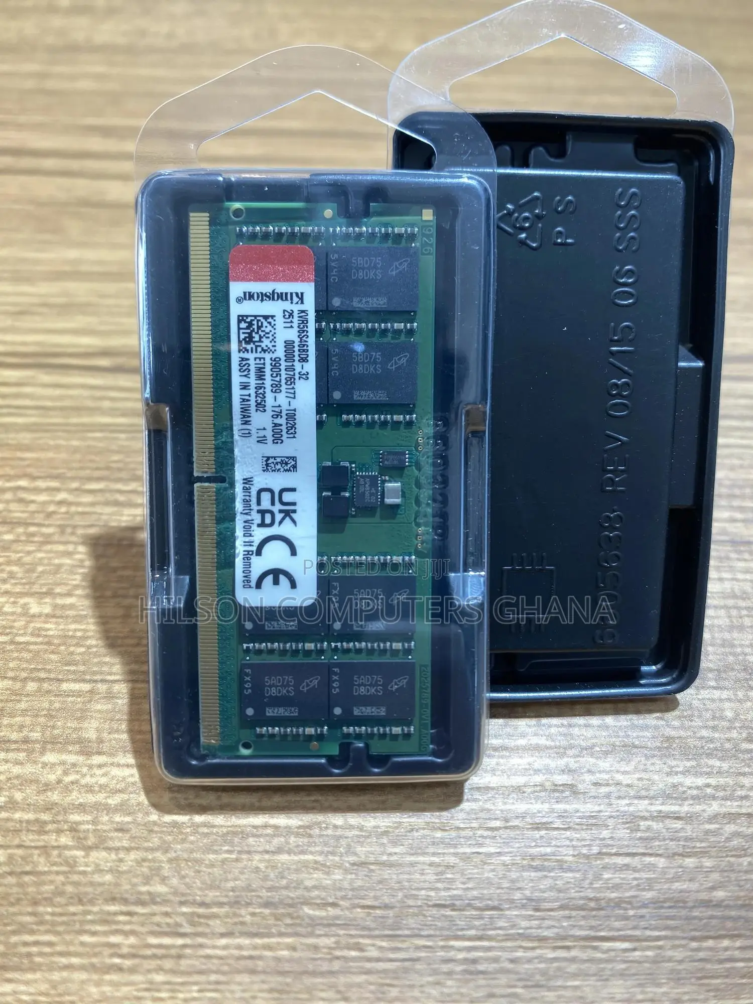 Kingston Valueram 32gb Ddr5 5600mt/S Cl46 So-Dimm