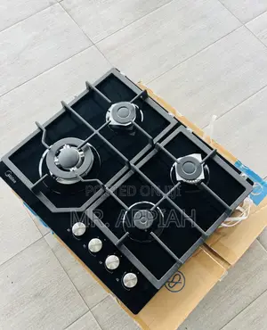 Energy Efficient Midea Built in 4 Gas Hob(60g40me)Glass 