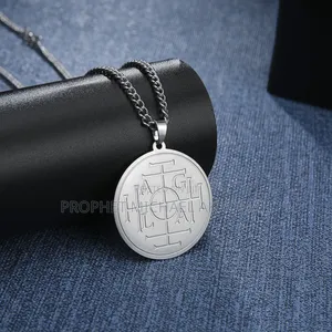 Holy Agla Seal Amulet Necklace