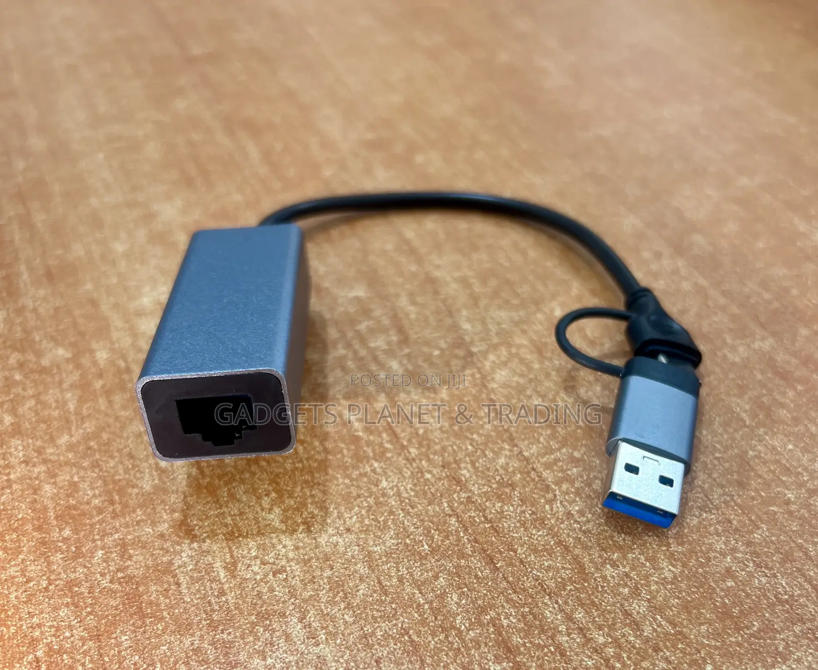 2 in 1 Usb C / Usb a to Rj45 Ethernet Adapter - 100/1000mbps