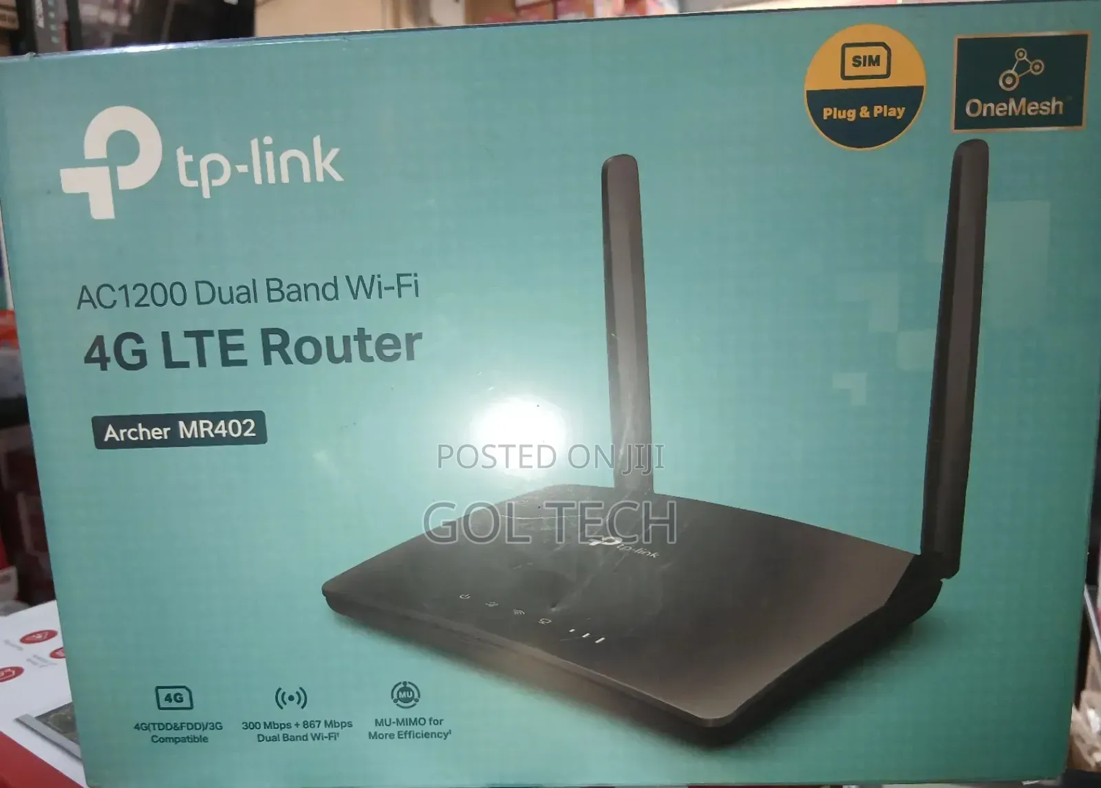Tp.Link Ac 1200 Dual Band Wi-fi 4g Lte Router