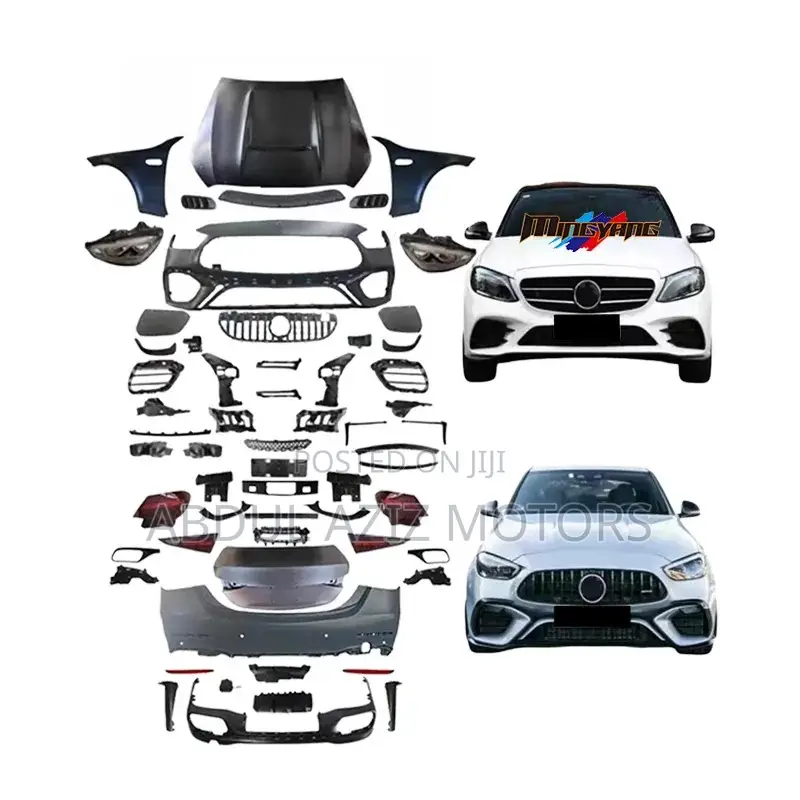 Mercedes Benz C300 W205 Upgrade to W206 Bumper With All Kits