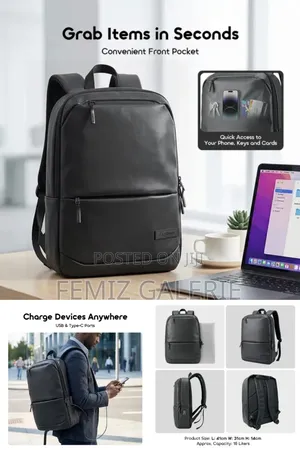 Oraimo Duralite Waterproof Spacious Charging Backpack