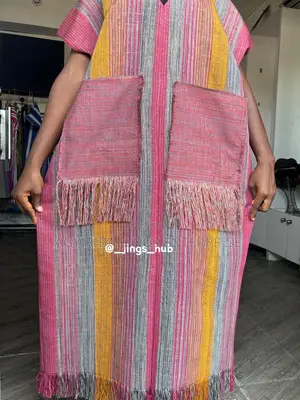 Handwoven Smock Dress - Ladies