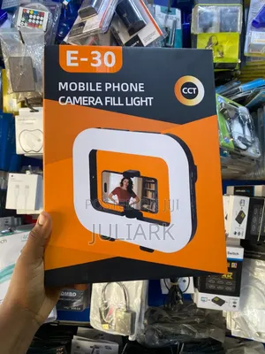 E-30 Rechargeable Ring Light