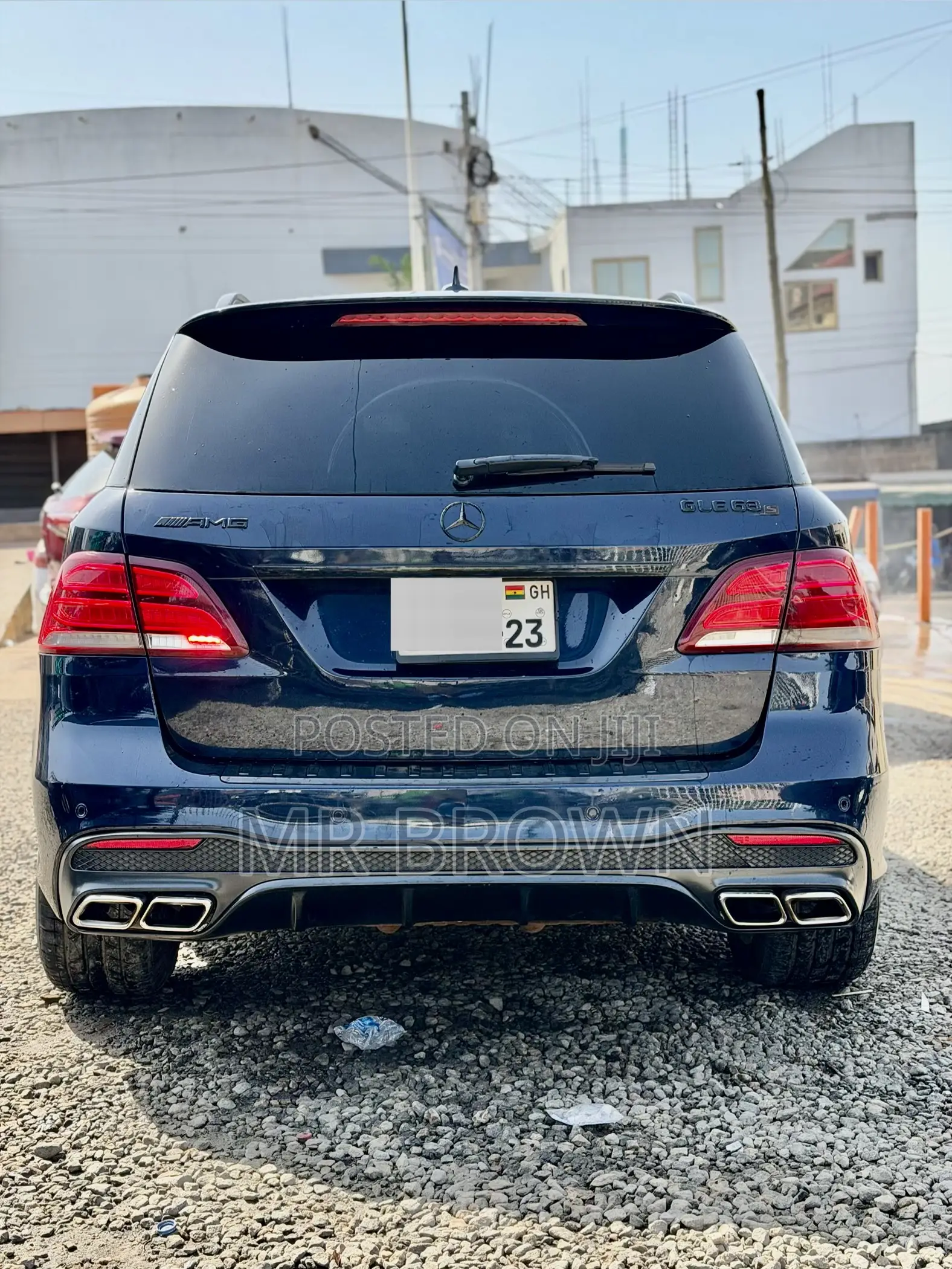 Mercedes-Benz GLE-Class AMG GLE 63 S 4MATIC 2016 Blue