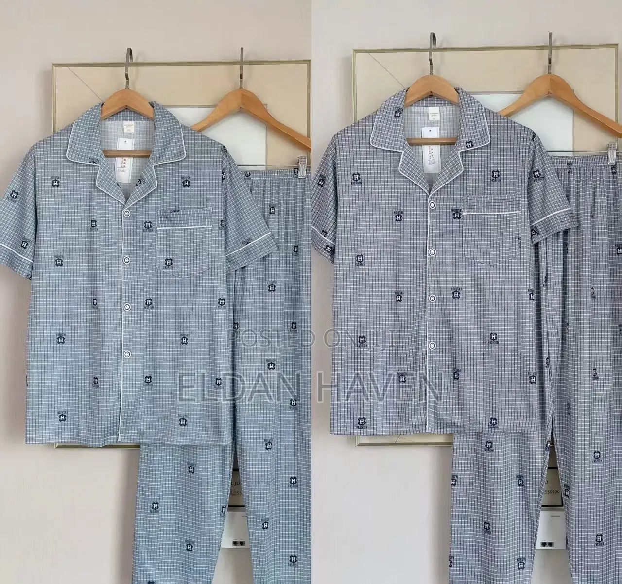 Short Sleeves Pajamas Set