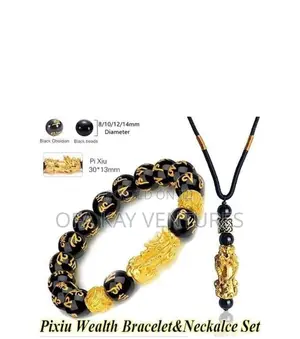 Feng Shui Wealth Bracket With Necklace