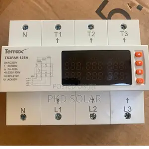 3 Phase Voltage Current Protector 125a
