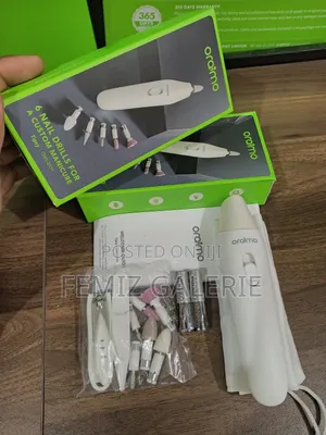 Oraimo Tipsy 6 Nail Drills 2-Speed Dual Rotation Manicure Set