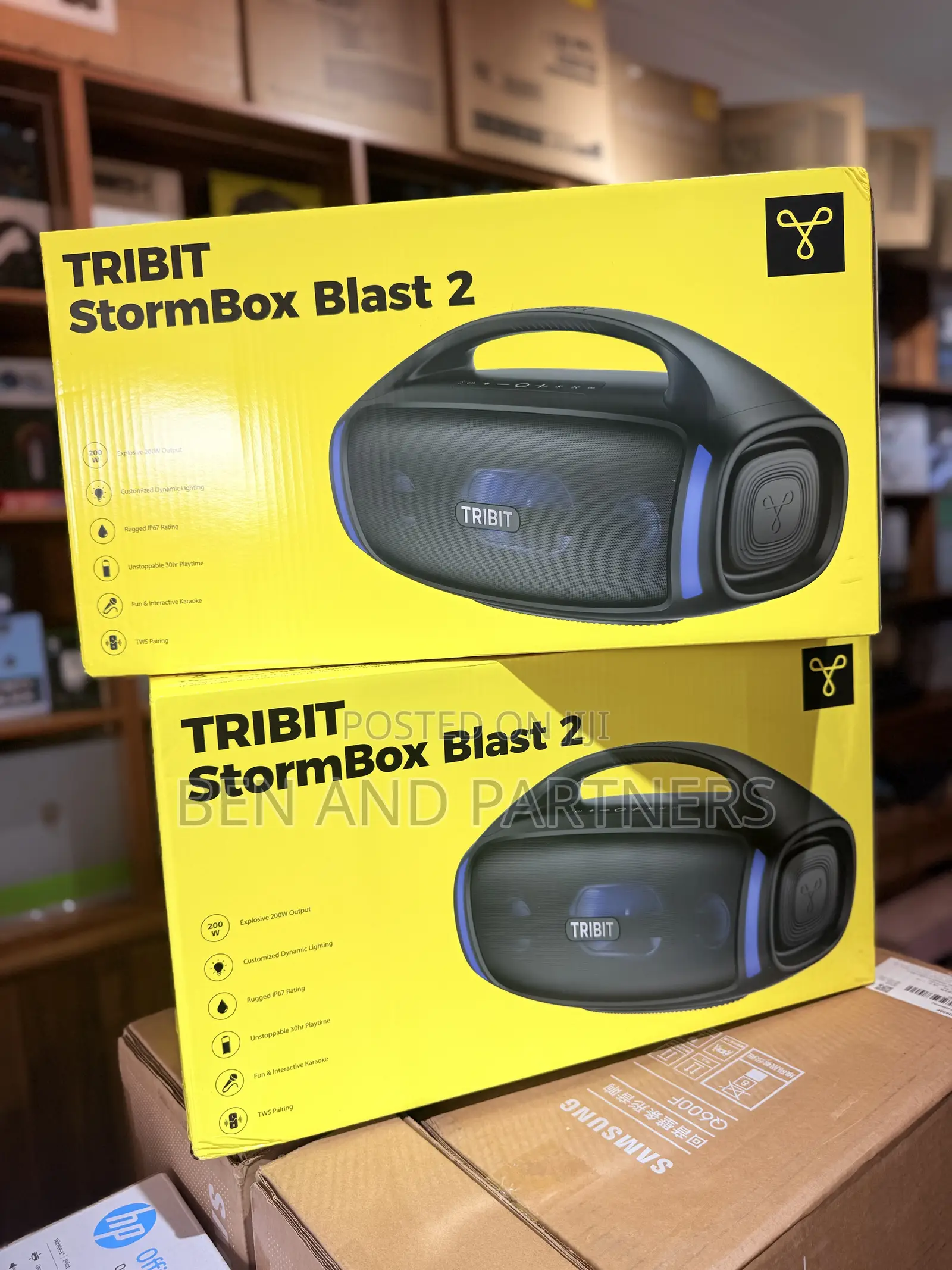 Tribit - Stormbox Blast 2, 200w Bluetooth Speaker.