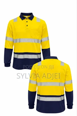 Reflective Reflector Polo Shirt