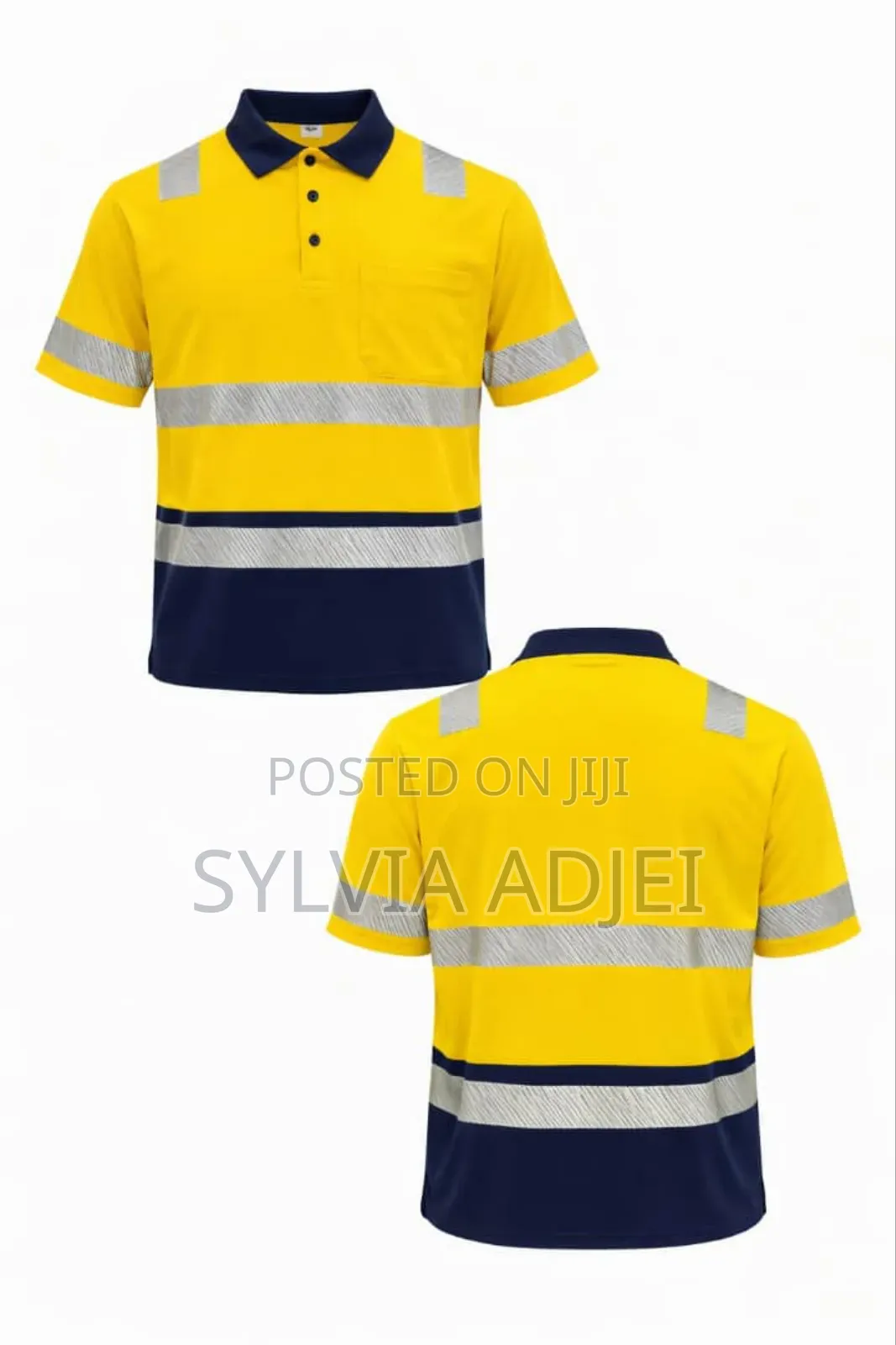 Reflective Reflector Polo Shirt